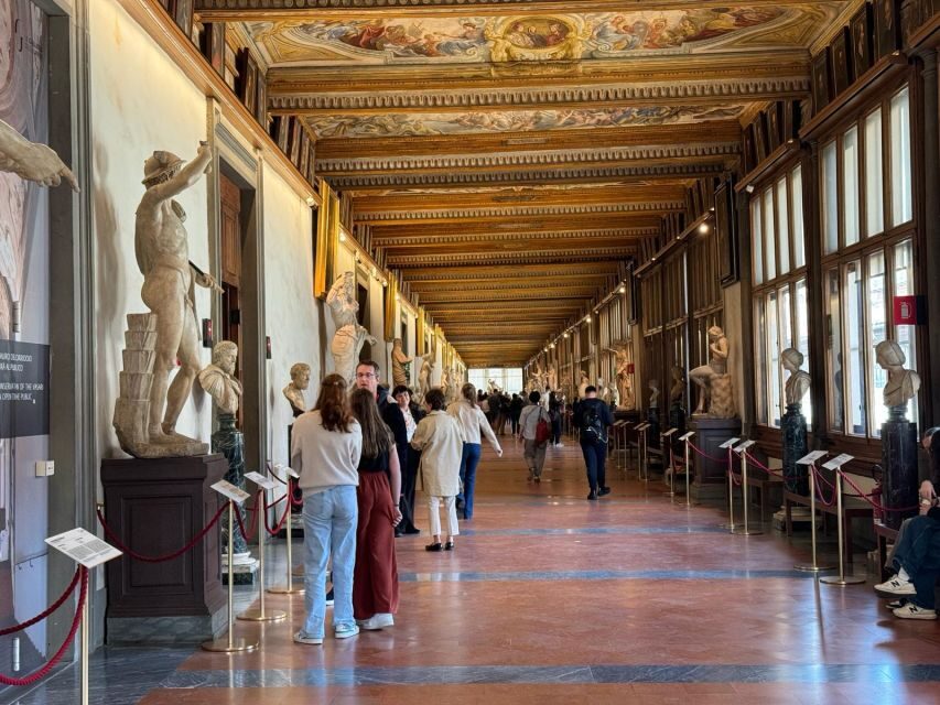 Florence: Uffizi Gallery Priority Access & Small Group Tour - Michelangelo’s Wooden Work and Raphael’s Presence