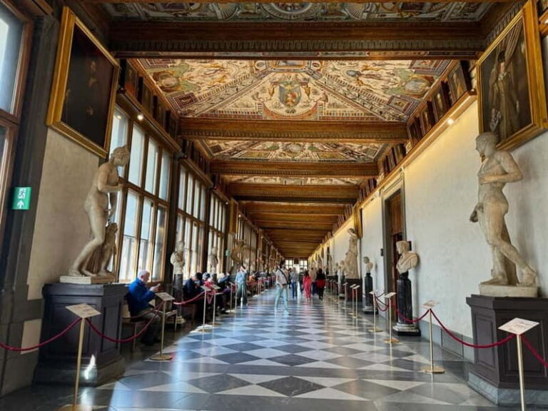 Florence: Uffizi Gallery Skip-the-line Ticket with escort - Skip-the-line access: priority entry plus express security check