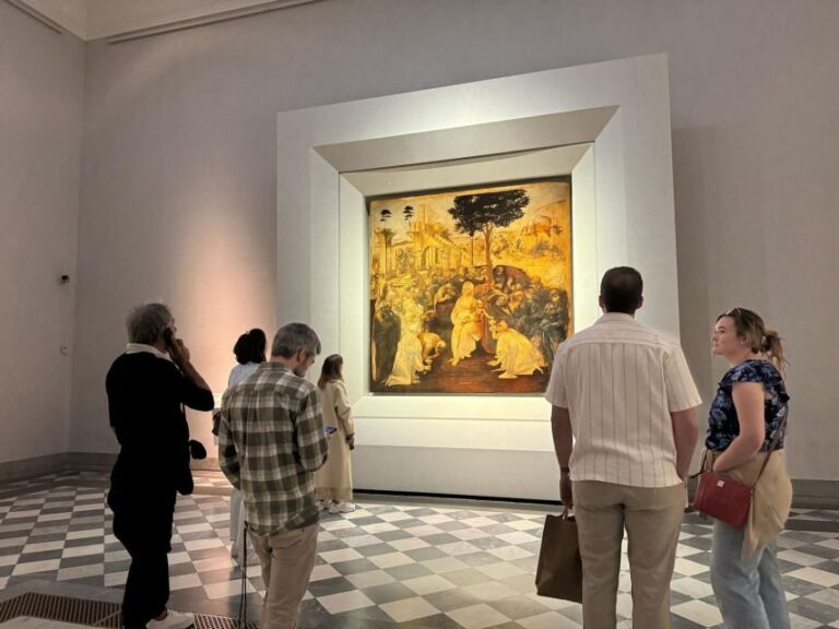 Florence: Uffizi Gallery Timed-Entry Ticket with Escort - Meeting the Host by Leonardo da Vinci’s Statue (and Why It Matters)
