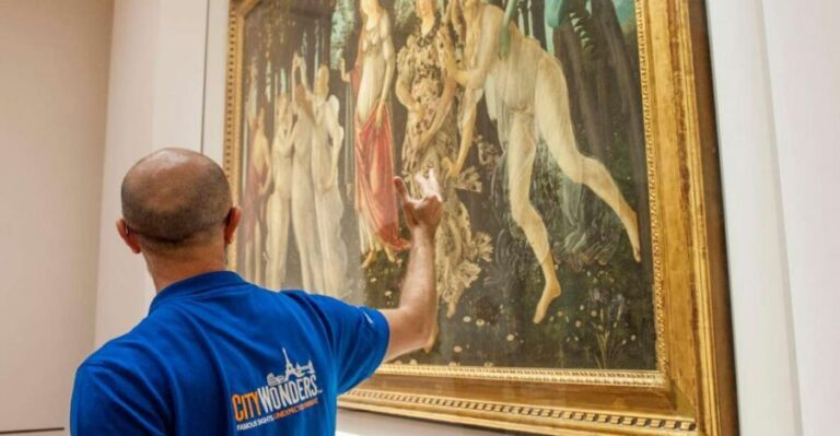 Uffizi Gallery: Small Group Guided Tour with Skip-the-Line - Your 1.5-hour Uffizi route: what you’ll likely see and why it’s planned