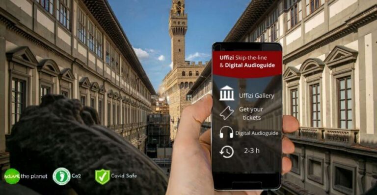 Uffizi Skip-the-Line Entry Ticket and Digital Audio Guide - Entering the Uffizi: A Museum You Can Actually Control